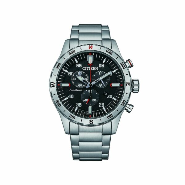 Citizen Chronograph Eco Drive AT2520-89E Edelstahl