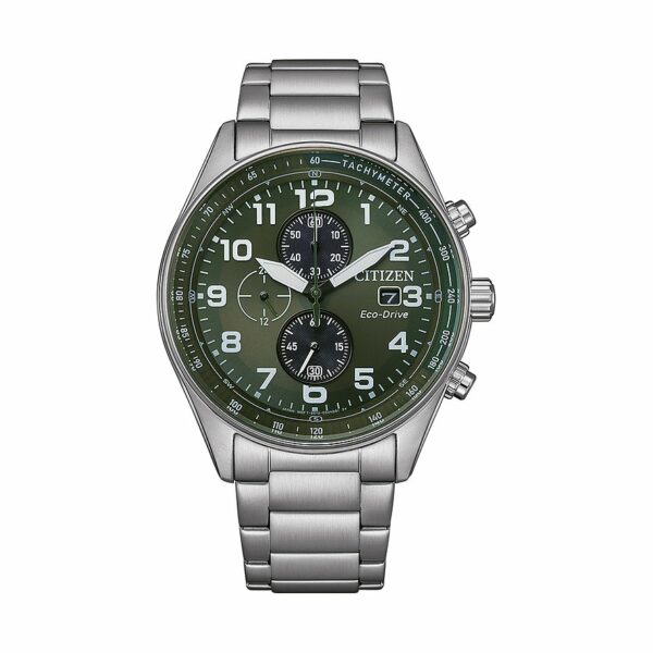 Citizen Chronograph Eco Drive CA0770-72X Edelstahl