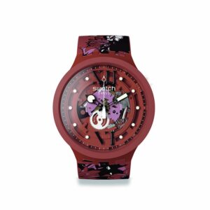 Swatch Unisexuhr SB05C100 Kunststoff