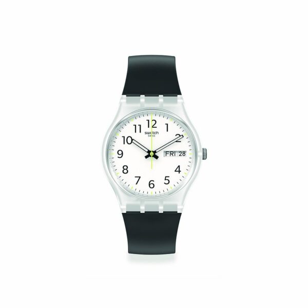 Swatch Unisexuhr GE726-S26 Kunststoff