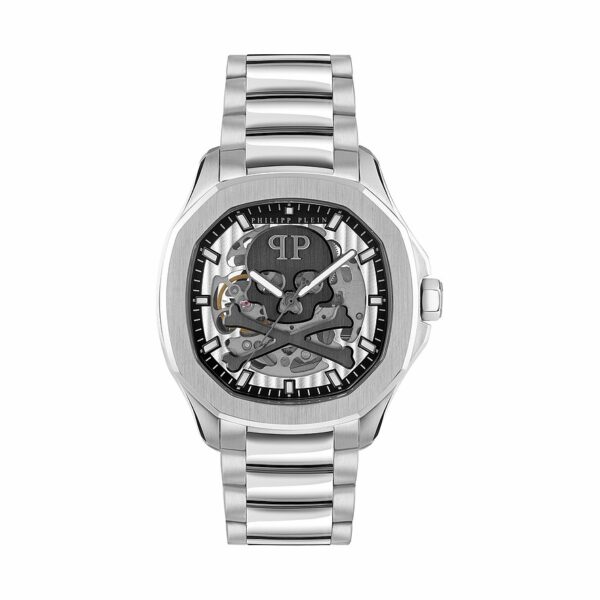 Philipp Plein Herrenuhr High-Iconic PWRAA0223 Edelstahl