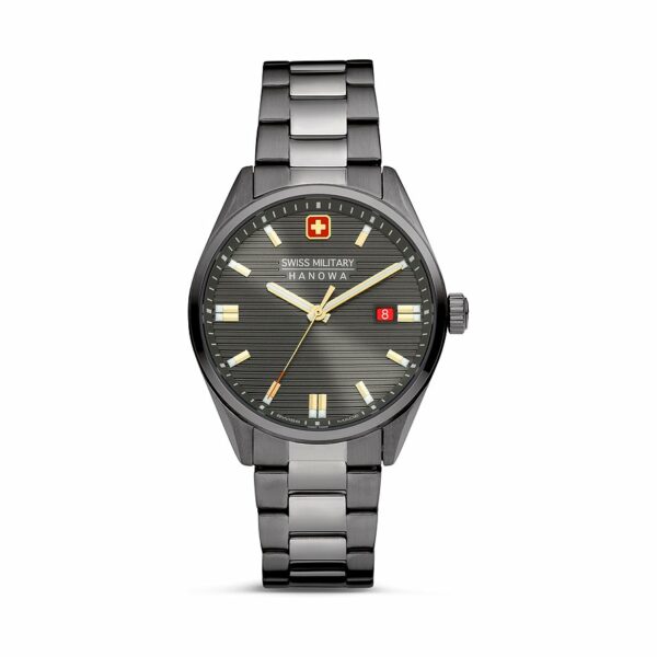 Swiss Military Hanowa Herrenuhr SMWGH2200141 Edelstahl