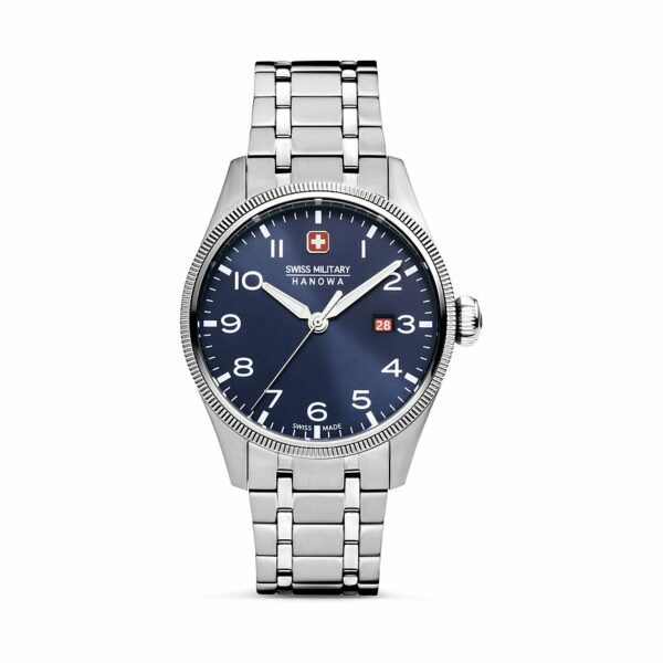 Swiss Military Hanowa Herrenuhr SMWGH0000802 Edelstahl