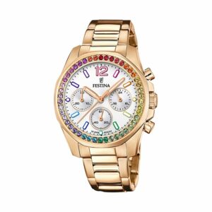 Festina Chronograph Boyfriend Collection F20639/2 Edelstahl