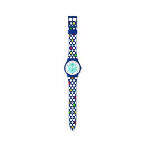 Swatch Unisexuhr SU SO28N115 Kunststoff