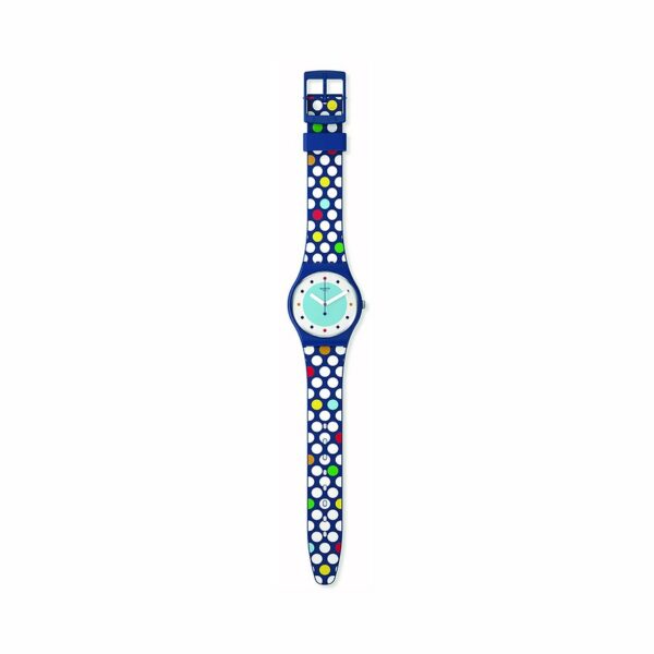 Swatch Unisexuhr SU SO28N115 Kunststoff