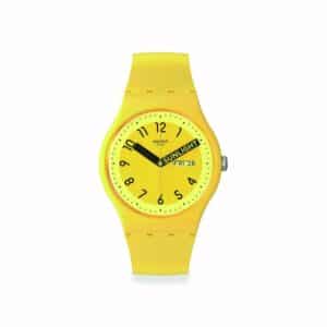 Swatch Unisexuhr SU SO29J702 Kunststoff