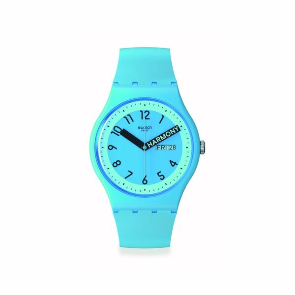 Swatch Unisexuhr SU SO29S702 Kunststoff