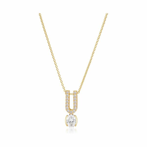 Sif Jakobs Jewellery Kette SJ-N2354-CZ-YG 925er Silber